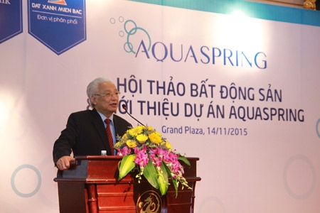 Ra mắt dự án chung cư Aquaspring Nguyễn Huy Tưởng