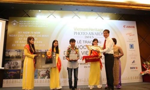 Trao giải Cuộc thi ảnh Di sản Việt Nam 2015