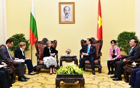 Thủ tướng Nguyễn Tấn Dũng tiếp Phó Tổng thống Bulgaria