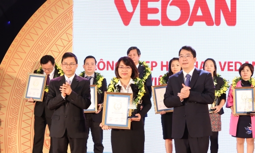 Bảng xếp hạng V1000 - 2015: Vedan Việt Nam lọt Top 50 doanh nghiệp thành tựu xuất sắc