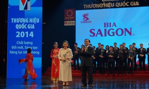 Bia Sài Gòn - Tự hào khẳng định vị thế Thương hiệu Quốc gia
