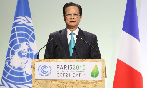 Thủ tướng Nguyễn Tấn Dũng dự phiên khai mạc COP 21
