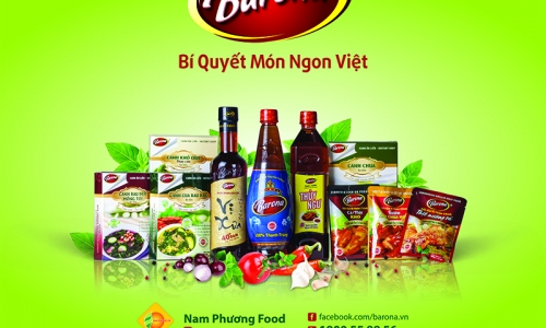 Barona: Gia vị, thực phẩm hàng đầu Việt Nam