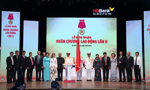HDBank nhận Huân chương Lao động hạng Ba lần thứ 2