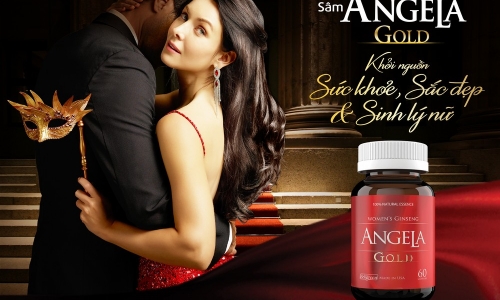 Ra mắt dòng sản phẩm Sâm Angela Gold chăm sóc sắc đẹp
