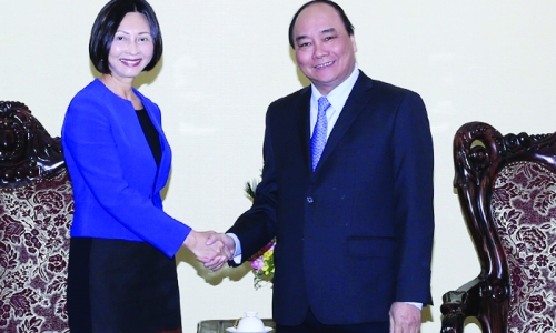 Phó Thủ tướng Nguyễn Xuân Phúc tiếp Giám đốc Tập đoàn Temasek