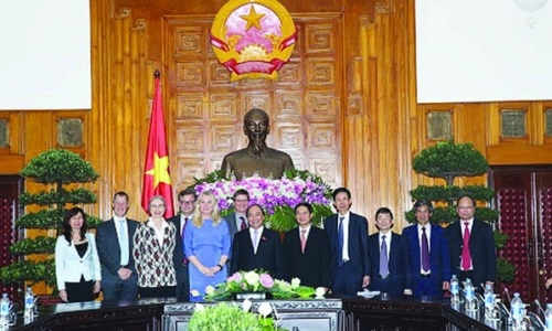 Phó Thủ tướng Nguyễn Xuân Phúc đề nghị Chính phủ Hà Lan hỗ trợ giải pháp ứng phó biến đổi khí hậu