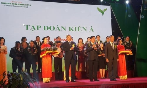 Kiến Á vào top 50 thương hiệu xanh Việt Nam 2015