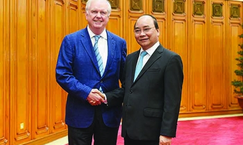 Thủ tướng Nguyễn Xuân Phúc tiếp Giáo sư Đại học Harvard Hoa Kỳ