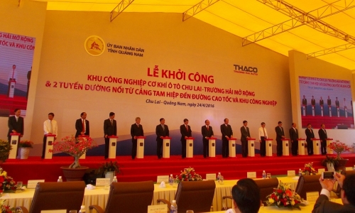 Hơn 30.000 tỷ đồng mở rộng KCN Chu Lai - Trường Hải mở rộng
