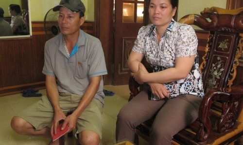 Công an thị trấn Lam Sơn thu tiền của dân tùy tiện, không hóa đơn, gây bức xúc
