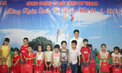Vedan Việt Nam tổ chức ngày Quốc tế thiếu nhi sớm cho 2100 trẻ em