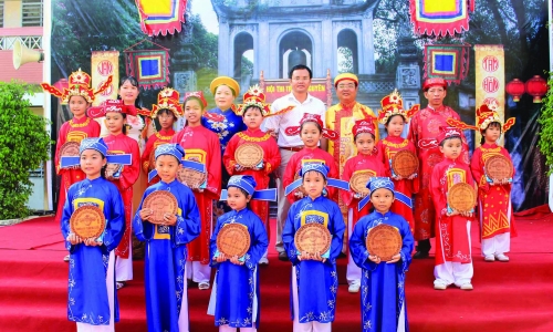 Độc đáo ngày hội Trạng Nguyên của học sinh thời @