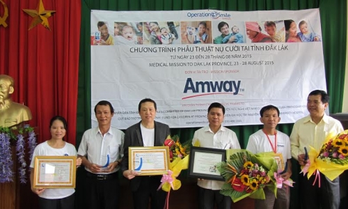  Amway Việt Nam đã đóng góp hơn 5,6 tỷ đồng cho hoạt động cộng đồng