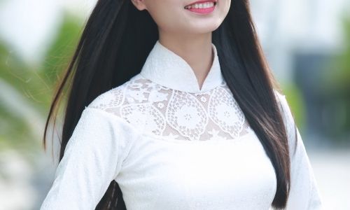 Người đẹp Áo dài Huế casting Hoa hậu Bản sắc Việt toàn cầu khu vực miền Trung