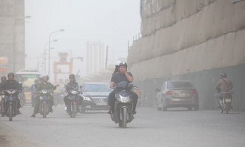 Chất lượng không khí ở Hà Nội đang suy thoái