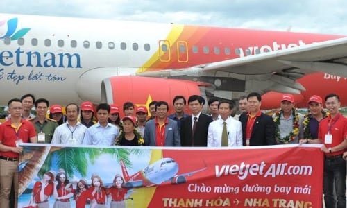 Vietjet tưng bừng khai trương đường bay từ Thanh Hóa đến Nha Trang