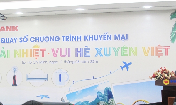 VietBank tổ chức lễ quay số “Quà giải nhiệt - Vui hè xuyên Việt”