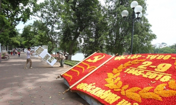 Thủ đô Hà Nội thanh bình trong ngày kỷ niệm độc lập