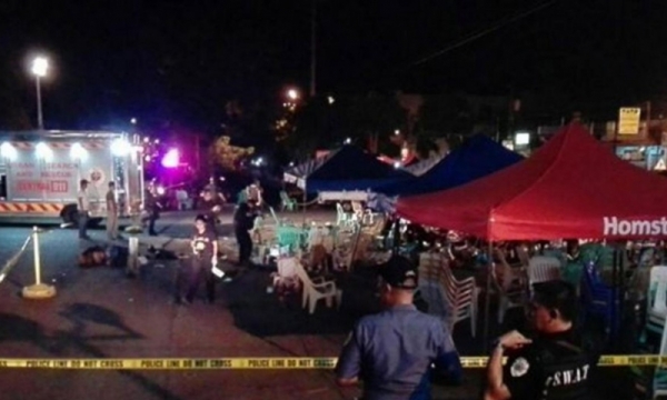 Nổ chợ đêm ở Philippines, ít nhất 10 người chết