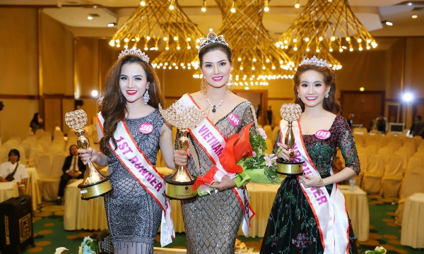Hoa hậu doanh nhân Thế giới người Việt 2016: Ngọc Châm bất ngờ đăng quang Á hậu 1