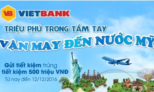 Cơ hội du lịch Mỹ cùng VietBank