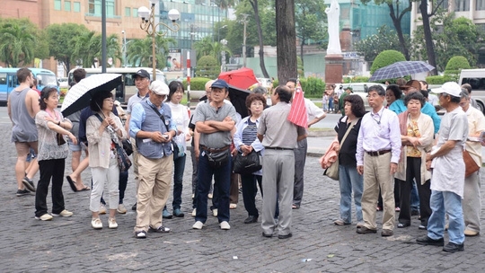 Nguồn thu tỉ lệ nghịch với lượng khách Trung Quốc sang Việt Nam