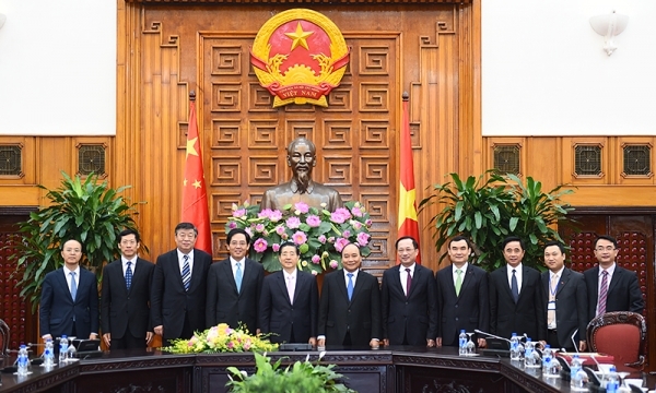 Thủ tướng Nguyễn Xuân Phúc tiếp Bộ trưởng Công an Trung Quốc Quách Thanh Côn