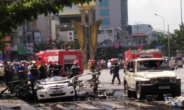 Vụ nổ xe taxi ở Cẩm Phả: Phát hiện thư tuyệt mệnh trong túi nạn nhân