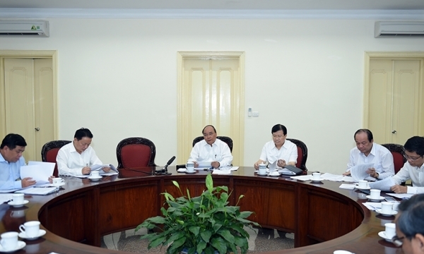 Thủ tướng Nguyễn Xuân Phúc làm việc về cung ứng điện