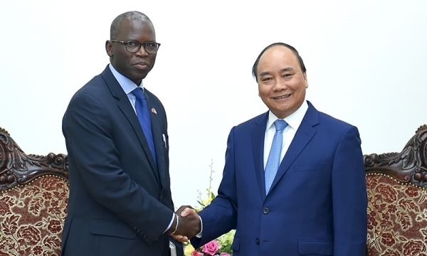 Thủ tướng Nguyễn Xuân Phúc tiếp Giám đốc Quốc gia WB tại Việt Nam
