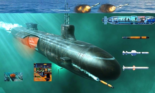 Tàu ngầm hạt nhân gián điệp bí mật nhất của Mỹ