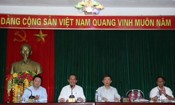 Phó Thủ tướng Trương Hòa Bình gặp gỡ ngư dân Quảng Bình