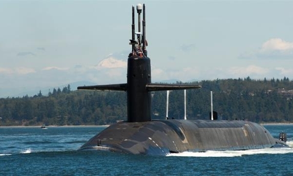 Tàu ngầm hạt nhân USS Pennsylvania Mỹ tới đảo Guam