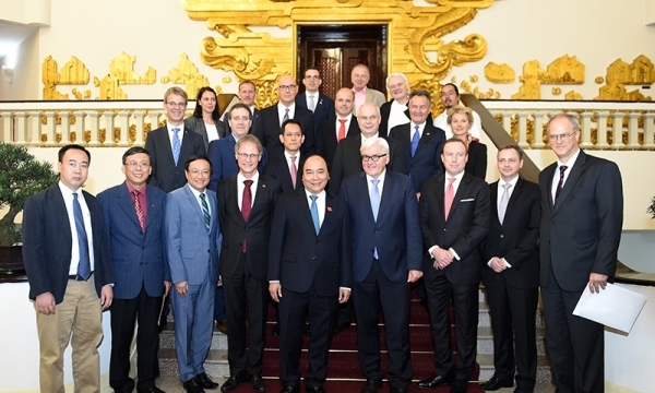 Thủ tướng Nguyễn Xuân Phúc tiếp Bộ trưởng ngoại giao Đức 