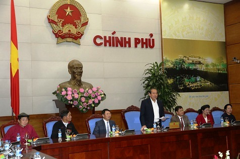 Phó Thủ tướng Trương Hòa Bình tiếp Đoàn đại biểu đồng bào dân tộc thiểu số tỉnh Bắc Giang