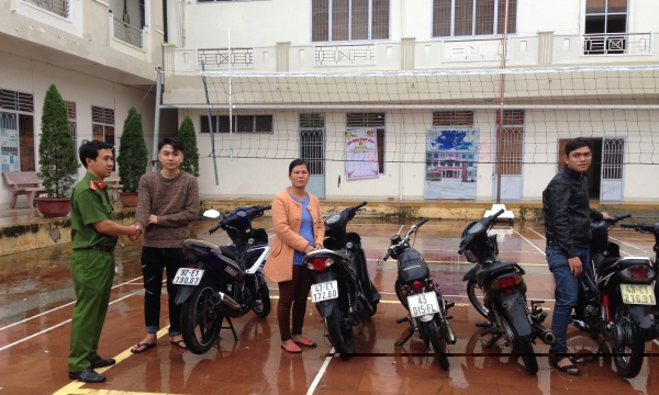Đà Nẵng: Ngăn chặn nhóm thanh niên trộm cắp 24 xe máy trong 2 tháng