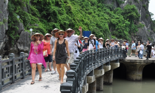 Kết quả thực hiện chỉ tiêu về lượng khách và tổng thu từ khách du lịch đến Việt Nam