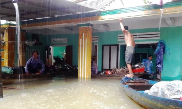 Lũ lụt ở Quảng Nam: 3 trẻ bị chết đuối, hơn 1.100 ngôi nhà bị ngập