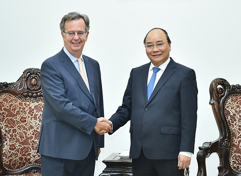 Thủ tướng Nguyễn Xuân Phúc  tiếp Đại sứ Tây Ban Nha
