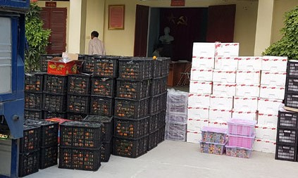 Nghệ An: Bắt giữ 2,5 tấn trái cây nhập lậu từ Trung Quốc