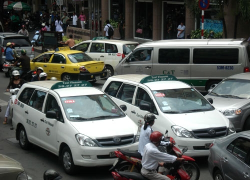 TP.HCM triển khai đề án điểm đón taxi tại khu vực trung tâm