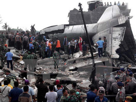 Indonesia: Máy bay lại rơi khiến 13 người thiệt mạng