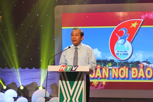 Phó thủ tướng Trương Hòa Bình tham dự Chương trình “Xuân nơi đảo xa”