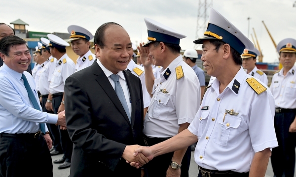 Thủ tướng Nguyễn Xuân Phúc làm việc với Tổng Công ty Tân Cảng Sài Gòn
