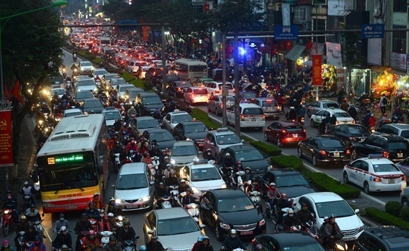 Hà Nội: Xây dựng đề án thu phí ô tô vào trung tâm thành phố để giảm ùn tắc giao thông