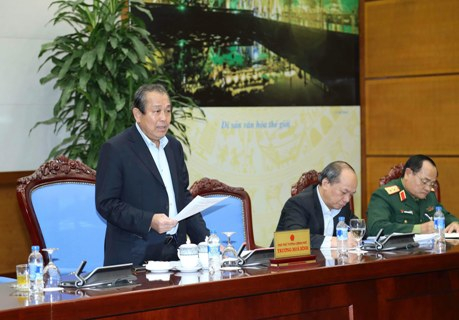 Phó Thủ tướng Thường trực Trương Hòa Bình chủ trì cuộc họp về bồi thường thiệt hại sự cố môi trường biển