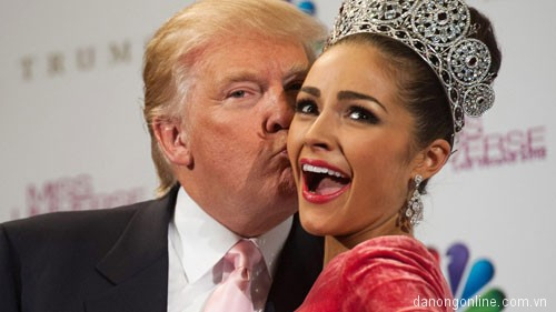 “Sư tổ” những cuộc thi Hoa hậu Hoàn vũ Donald Trump