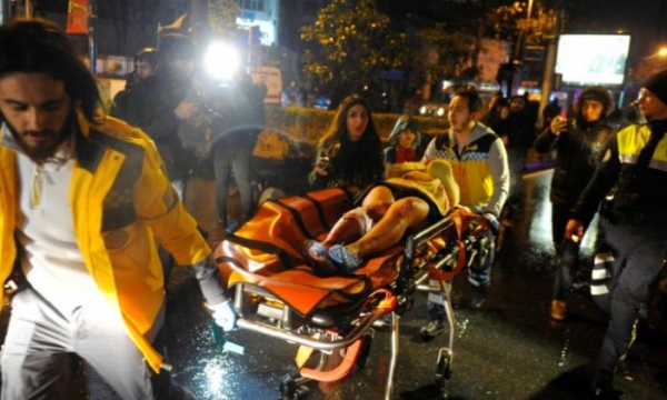 Xả súng đẫm máu ngày đầu năm mới bên trong hộp đêm ở Istanbul