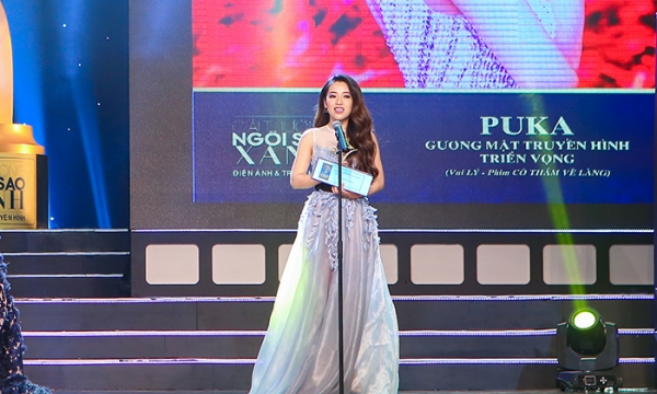  Puka được xướng tên giải thưởng diễn viên truyền hình triển vọng